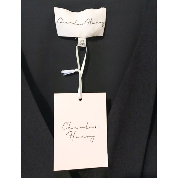 CHARLES HENRY SHORT BLACK DRESS! - Picture 6 of 6